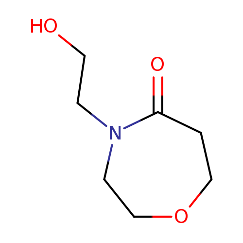 "4-(2-hydroxyethyl)-1,4-oxazepan-5-one"