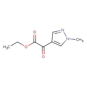 Ethyl 2-(1-methyl-1H-pyrazol-4-yl)-2-oxoacetate