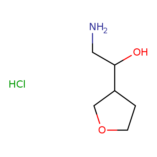 2-amino-1-(oxolan-3-yl)ethan-1-ol hydrochloride