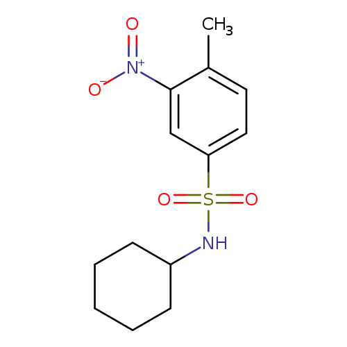 N-Cyclohexyl-4-methyl-3-nitrobenzenesulfonamide