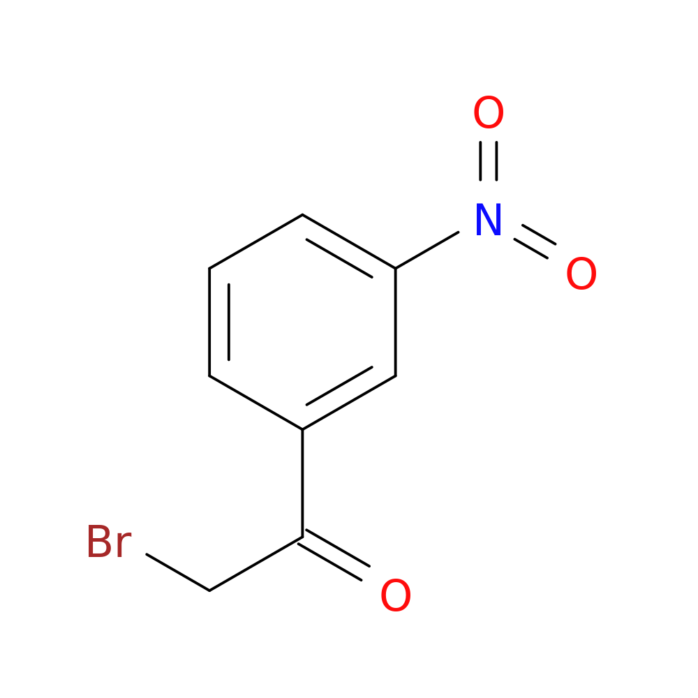 Ethanone, 2-bromo-1-(3-nitrophenyl)-