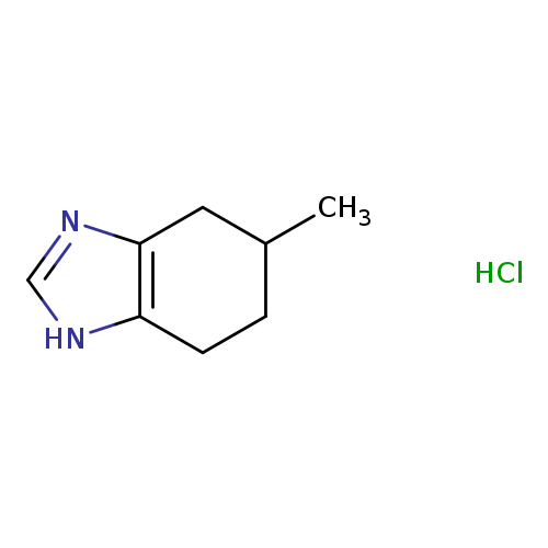 "5-methyl-4,5,6,7-tetrahydro-1H-1,3-benzodiazole hydrochloride"