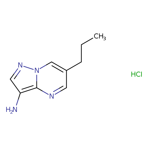 6-propylpyrazolo[1,5-a]pyrimidin-3-aminehydrochloride
