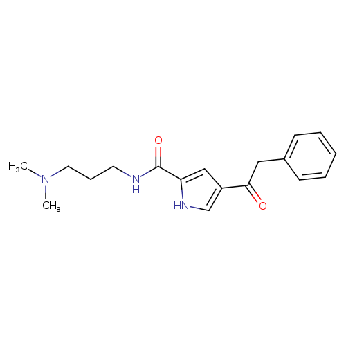 N-[3-(dimethylamino)propyl]-4-(2-phenylacetyl)-1H-pyrrole-2-carboxamide