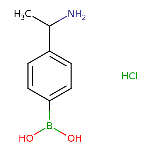 4-(1-Aminoethyl)phenylboronic acid hydrochloride