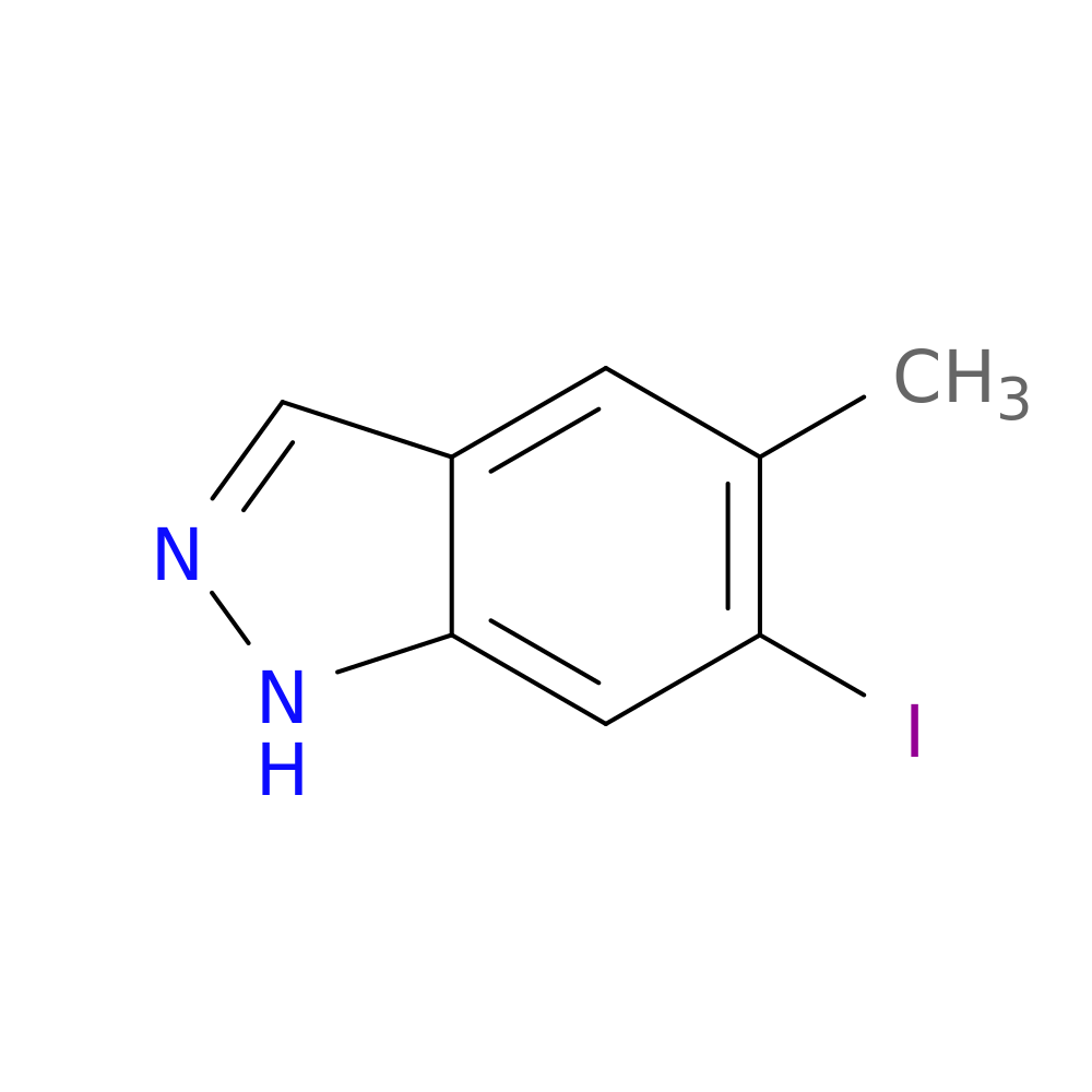 6-Iodo-5-methyl-1H-indazole