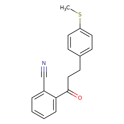 2'-Cyano-3-(4-thiomethylphenyl)propiophenone
