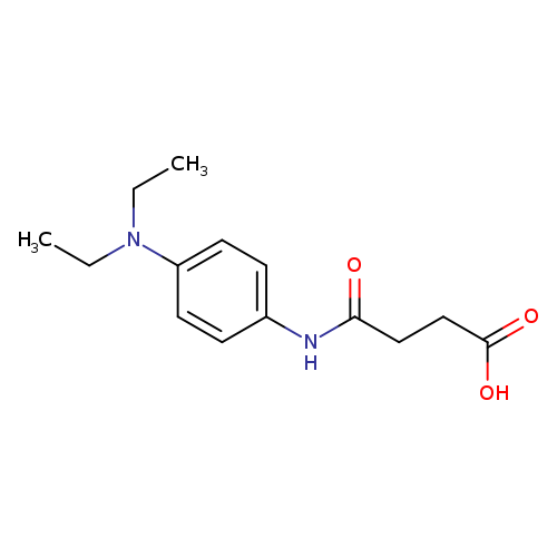 4-[4-(diethylamino)anilino]-4-oxobutanoic acid