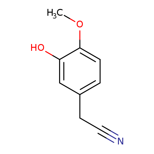 2-(3-Hydroxy-4-methoxyphenyl)acetonitrile