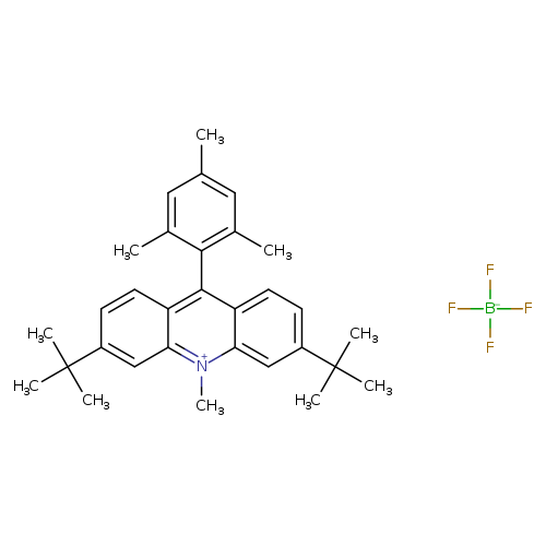 3,6-Di-tert-butyl-9-mesityl-10-methylacridin-10-ium tetrafluoroborate