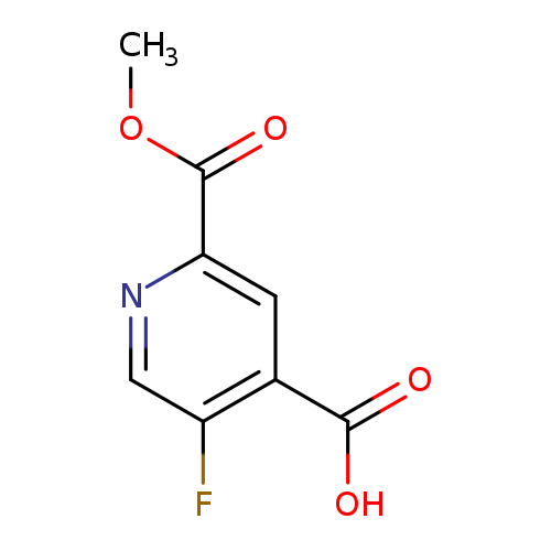 5-fluoro-2-(methoxycarbonyl)pyridine-4-carboxylic acid