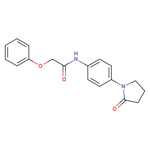 N-[4-(2-oxopyrrolidin-1-yl)phenyl]-2-phenoxyacetamide