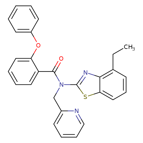 N-(4-ethyl-1,3-benzothiazol-2-yl)-2-phenoxy-N-[(pyridin-2-yl)methyl]benzamide