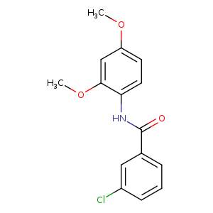 3-chloro-N-(2,4-dimethoxyphenyl)benzamide