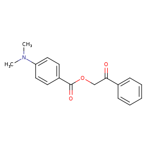 4-(Dimethylamino)benzoic acid phenacyl ester