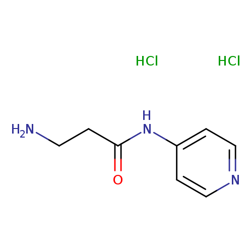 3-Amino-N-(pyridin-4-yl)propanamide dihydrochloride