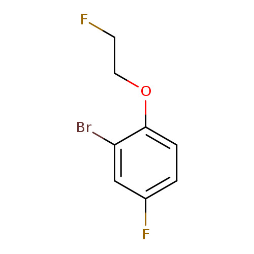 2-Bromo-4-fluoro-1-(2-fluoroethoxy)benzene