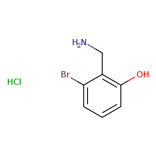 2-(aminomethyl)-3-bromophenol hydrochloride