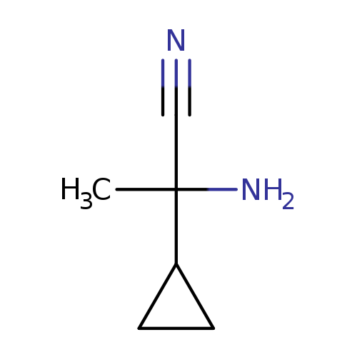 2-Amino-2-cyclopropylpropanenitrile