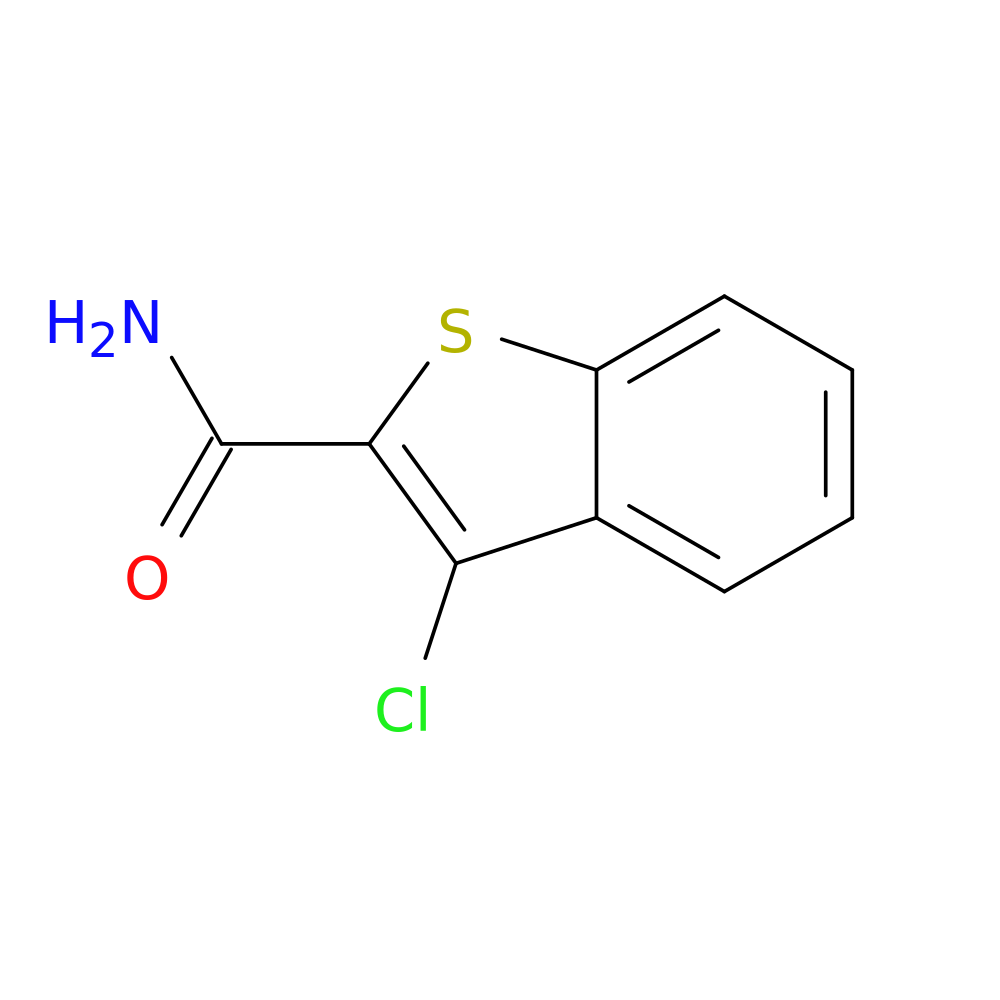 3-chloro-1-benzothiophene-2-carboxamide