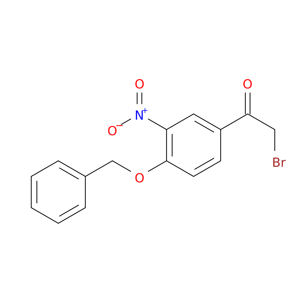 1-(4-(Benzyloxy)-3-nitrophenyl)-2-bromoethanone