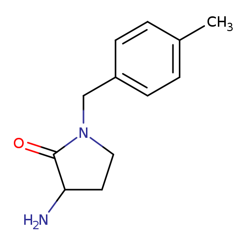 3-amino-1-[(4-methylphenyl)methyl]pyrrolidin-2-one