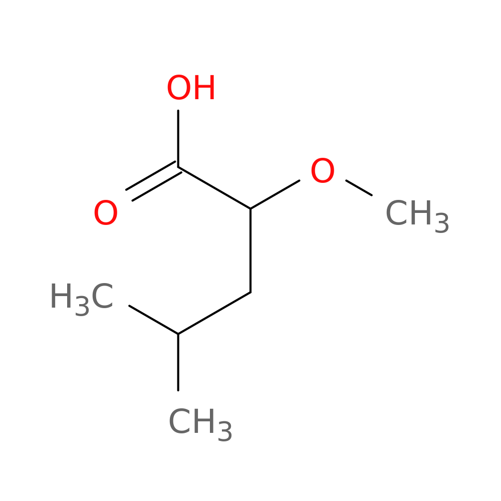 2-methoxy-4-methylpentanoic acid