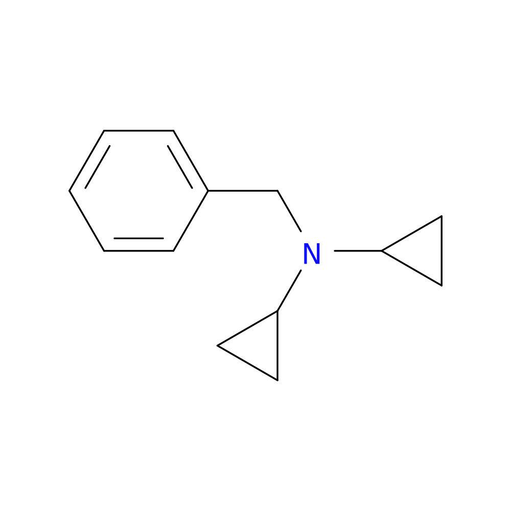 Benzenemethanamine, N,N-dicyclopropyl-