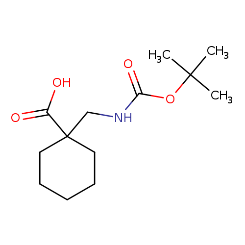 Cyclohexanecarboxylic acid, 1-[[[(1,1-dimethylethoxy)carbonyl]amino]methyl]-