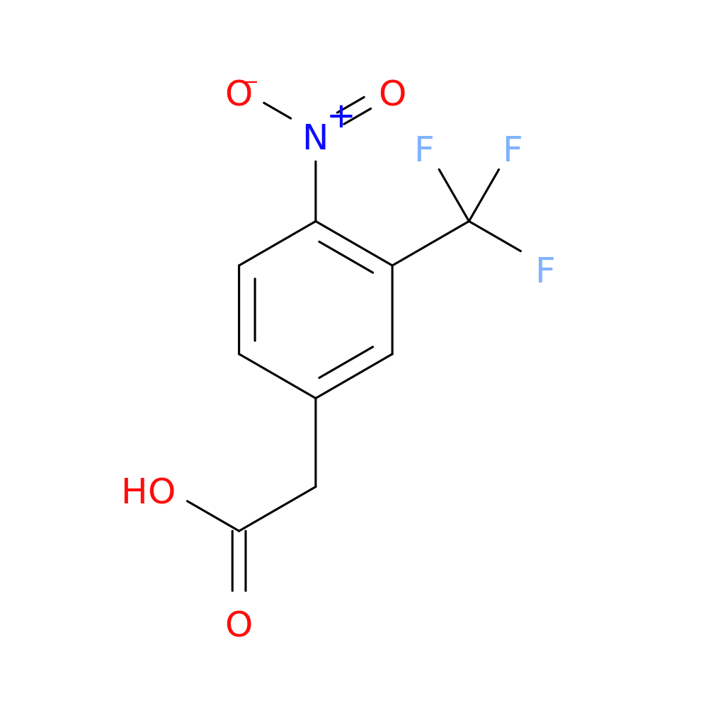 [4-Nitro-3-(trifluoromethyl)phenyl]acetic acid