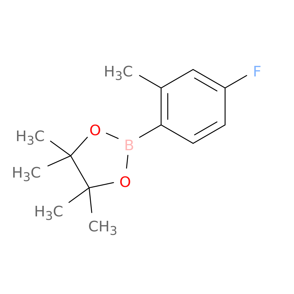 2-(4-Fluoro-2-methylphenyl)-4,4,5,5-tetramethyl-1,3,2-dioxaborolane