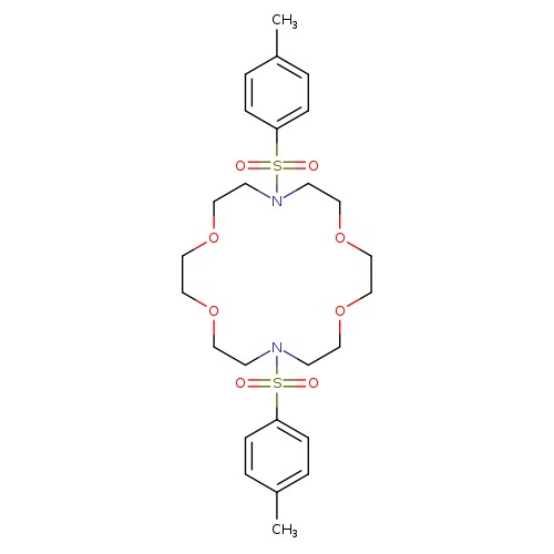 7,16-bis[(4-Methylphenyl)sulfonyl]-1,4,10,13-tetraoxa-7,16-diazacyclooctadecane