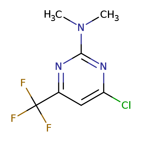 4-Chloro-N,N-dimethyl-6-(trifluoromethyl)pyrimidin-2-amine