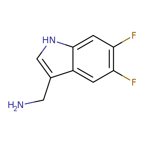 (5,6-DIFLUORO-1H-INDOL-3-YL)METHANAMINE