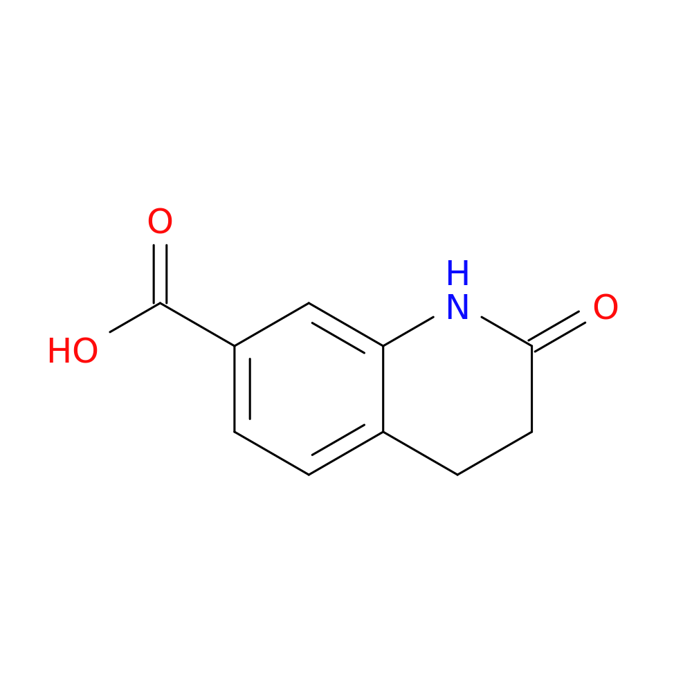 2-Oxo-1,2,3,4-Tetrahydroquinoline-7-Carboxylic Acid