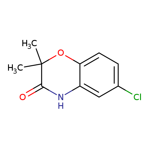 2H-1,4-Benzoxazin-3(4H)-one, 6-chloro-2,2-dimethyl-