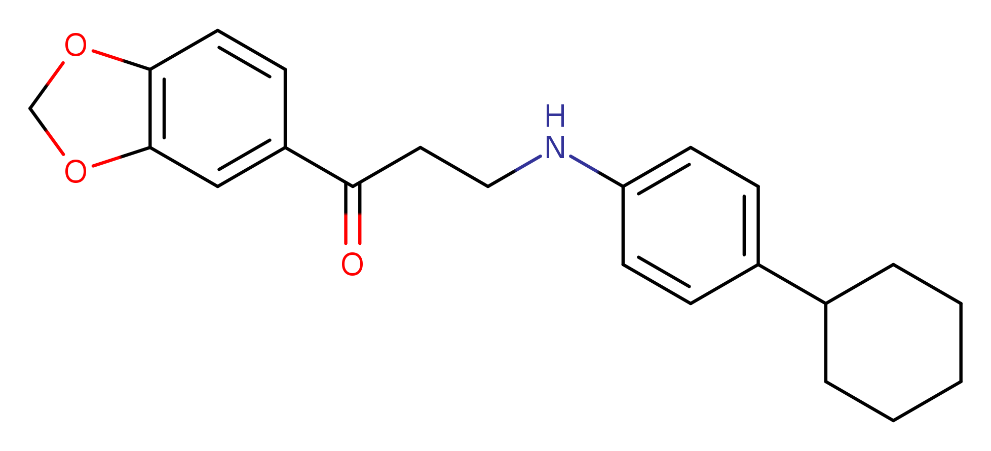 1-(2H-1,3-benzodioxol-5-yl)-3-[(4-cyclohexylphenyl)amino]propan-1-one