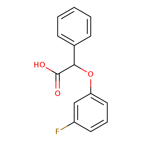 2-(3-Fluorophenoxy)-2-phenylacetic acid