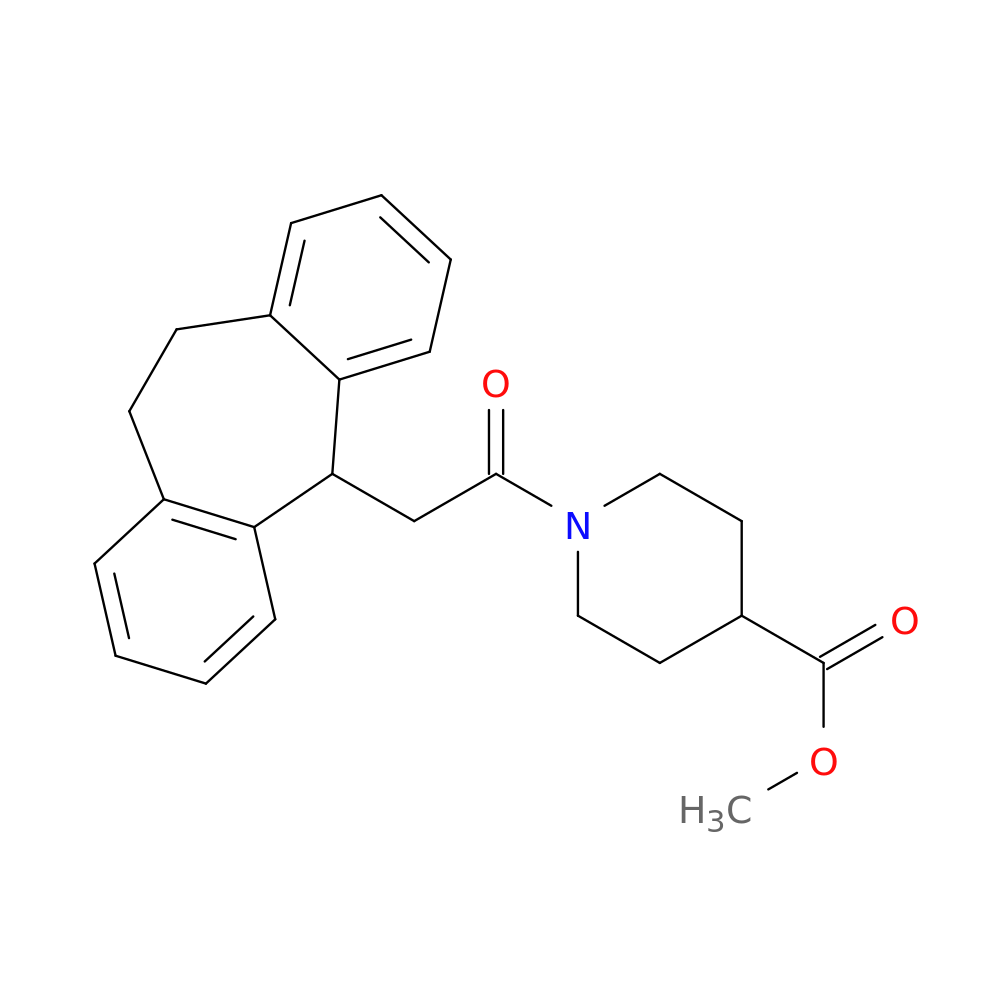 methyl 1-(2-{tricyclo[9.4.0.0,3,8]pentadeca-1(11),3(8),4,6,12,14-hexaen-2-yl}acetyl)piperidine-4-carboxylate