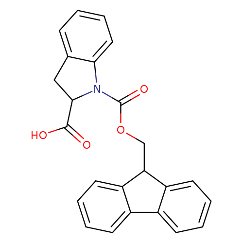 1-(((9H-Fluoren-9-yl)methoxy)carbonyl)indoline-2-carboxylic acid