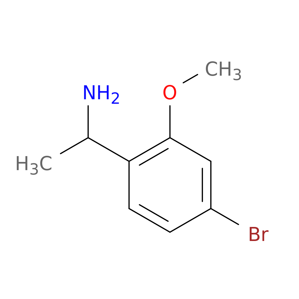 1-(4-Bromo-2-methoxyphenyl)ethan-1-amine