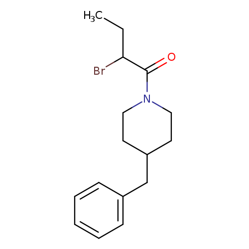 4-Benzyl-1-(2-bromobutanoyl)piperidine