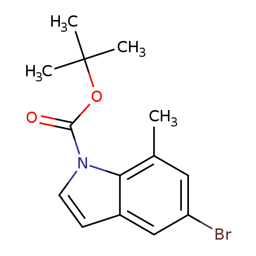 1H-INDOLE-1-CARBOXYLIC ACID, 5-BROMO-7-METHYL-, 1,1-DIMETHYLETHYL ESTER