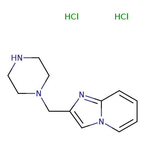 "2-(piperazin-1-ylmethyl)imidazo[1,2-a]pyridine dihydrochloride"