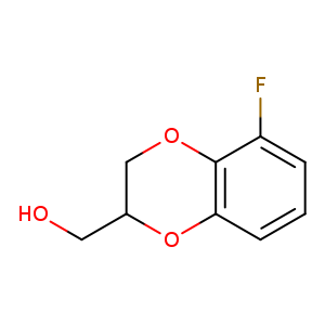 (5-fluoro-2,3-dihydro-1,4-benzodioxin-2-yl)methanol