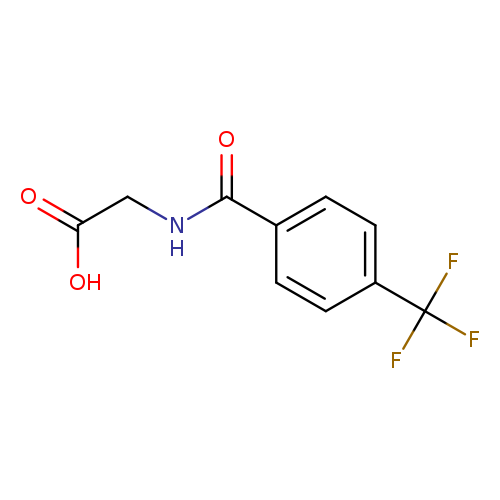 ([4-(Trifluoromethyl)benzoyl]amino)acetic acid