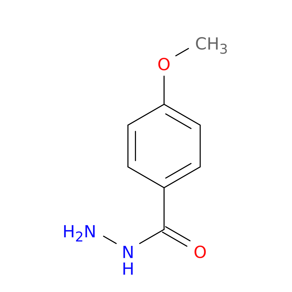Benzoic acid, 4-methoxy-, hydrazide