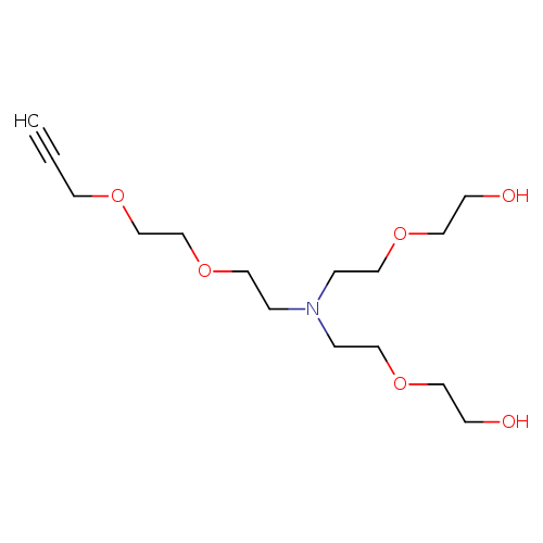 N-(Propargyl-peg2)-n-bis(peg1-alcohol)