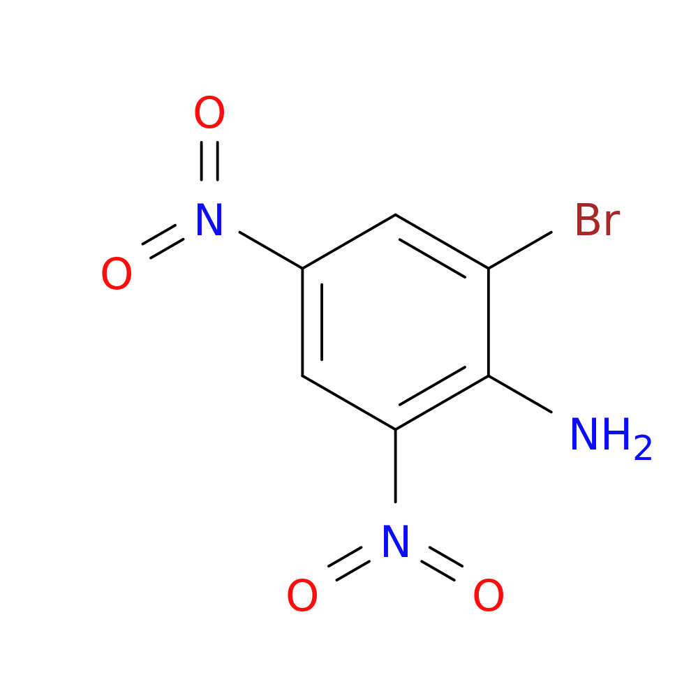 Benzenamine, 2-bromo-4,6-dinitro-