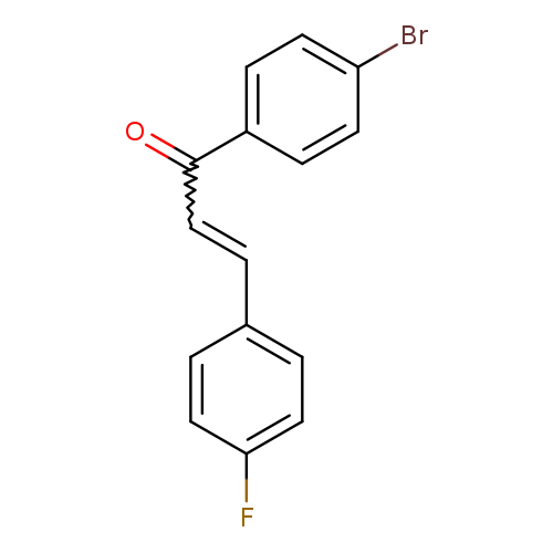 2-Propen-1-one, 1-(4-bromophenyl)-3-(4-fluorophenyl)-